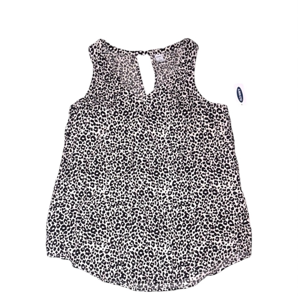 Old Navy Cheetah Print Sleeveless Tank